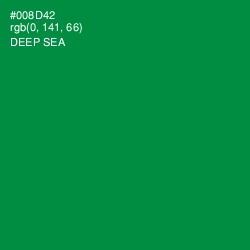 #008D42 - Deep Sea Color Image